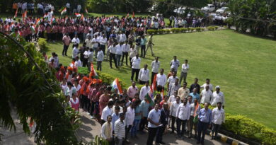 Tricolor Yatra under Har Ghar Tricolor Abhiyan completed in Vivekananda College