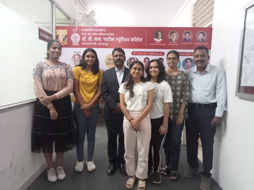 Dr DY Patil Junior College team won the Municipal Badminton Tournament