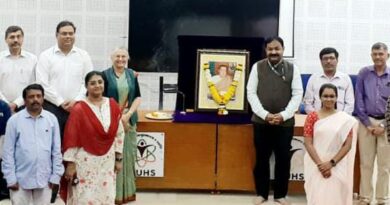 Goodwill Day celebrated with enthusiasm in Maharashtra University of Health Sciences