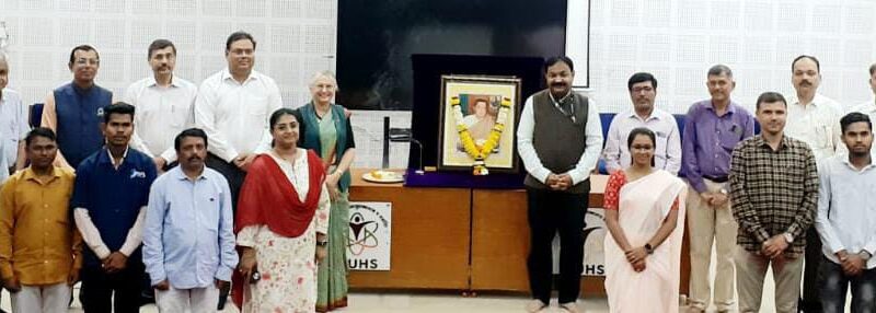 Goodwill Day celebrated with enthusiasm in Maharashtra University of Health Sciences