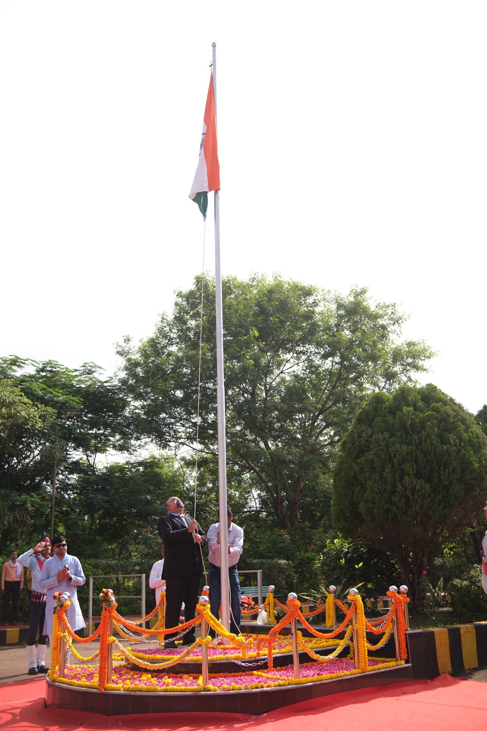 HNLU celebrated its 78th year of Independence Day with enthusiasm