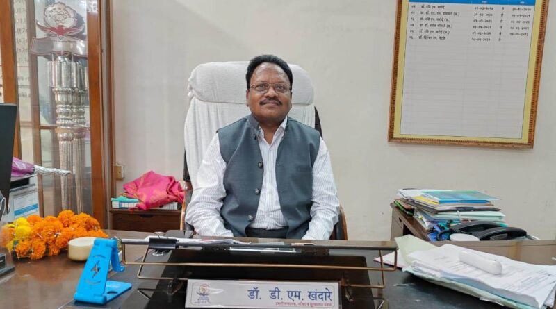 Selection of Dr. DM Khandare as Pro-Director of Board of Examinations and Evaluation in SRTMU