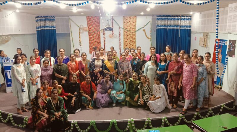 Indus International University celebrated Teej festival with enthusiasm and cultural richness