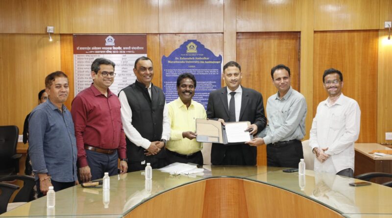 MoU of Dr. Babasaheb Ambedkar Marathwada University with Bajaj Hospital