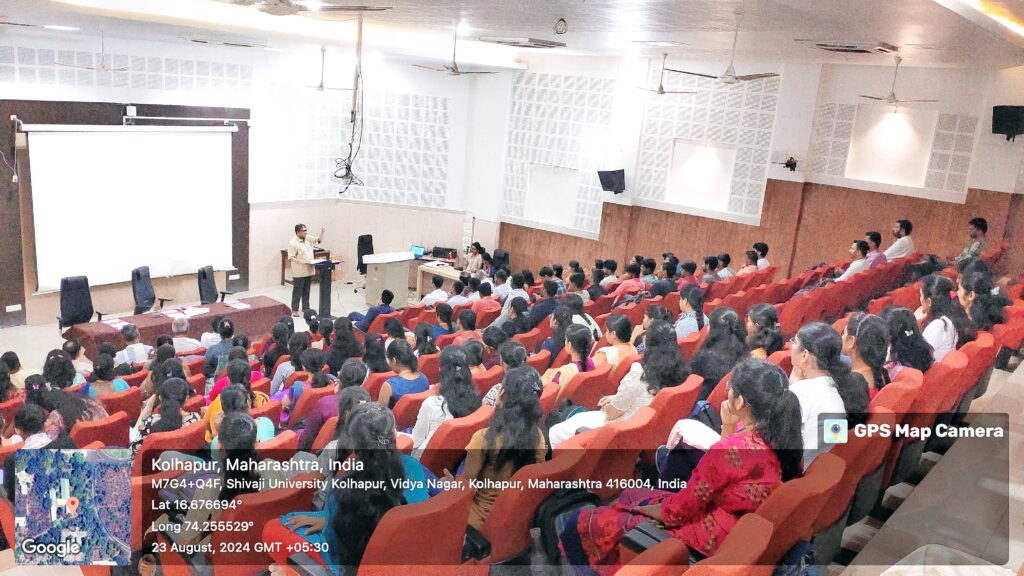 National Space Day Celebration in Department of Materials Science, Shivaji University