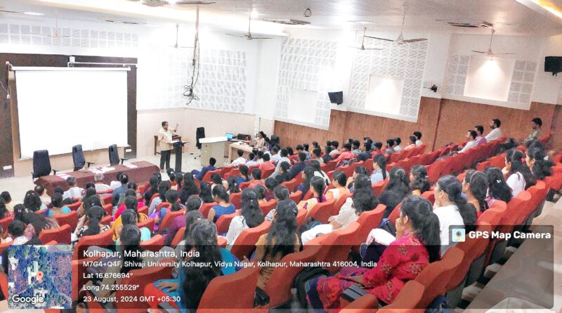 National Space Day Celebration in Department of Materials Science, Shivaji University