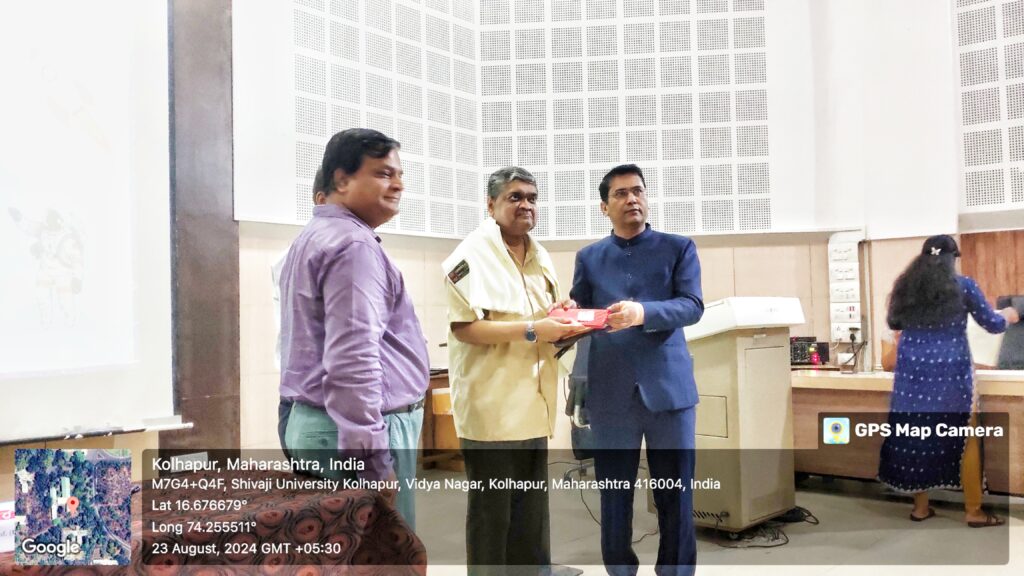 National Space Day Celebration in Department of Materials Science, Shivaji University