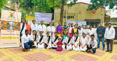 World Breastfeeding Week Celebration at College of Nursing, Bharati University