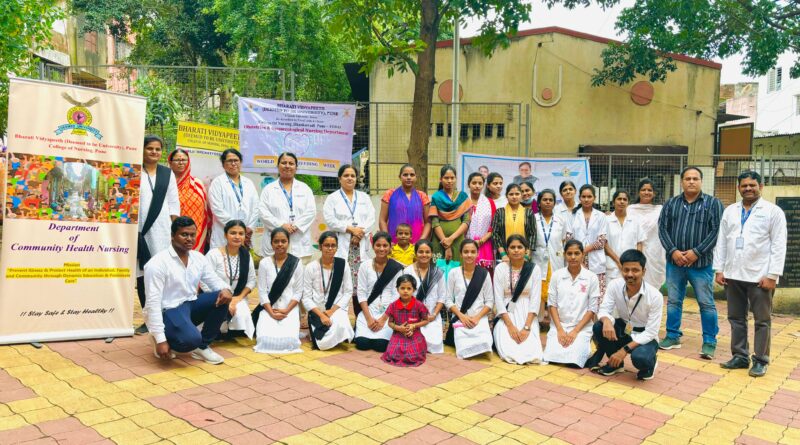 World Breastfeeding Week Celebration at College of Nursing, Bharati University