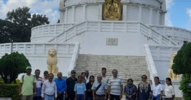 Organized a short educational trip for students on behalf of Tourism Department of Nagpur University