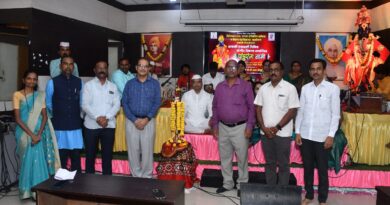 'Pandurang Nami' devotional singing program concluded in Vivekananda college