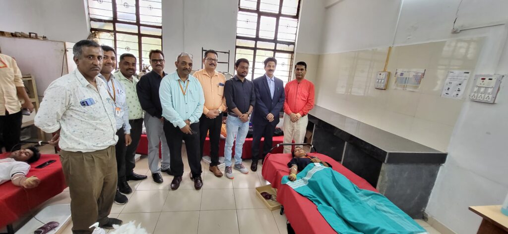 Physics Department of Shivaji University conducted blood donation camp