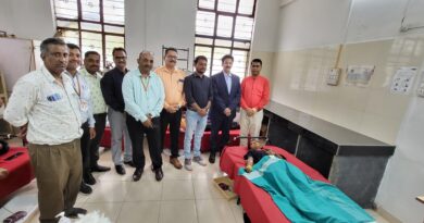 Physics Department of Shivaji University conducted blood donation camp