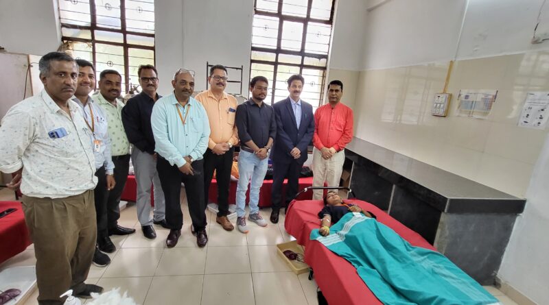 Physics Department of Shivaji University conducted blood donation camp