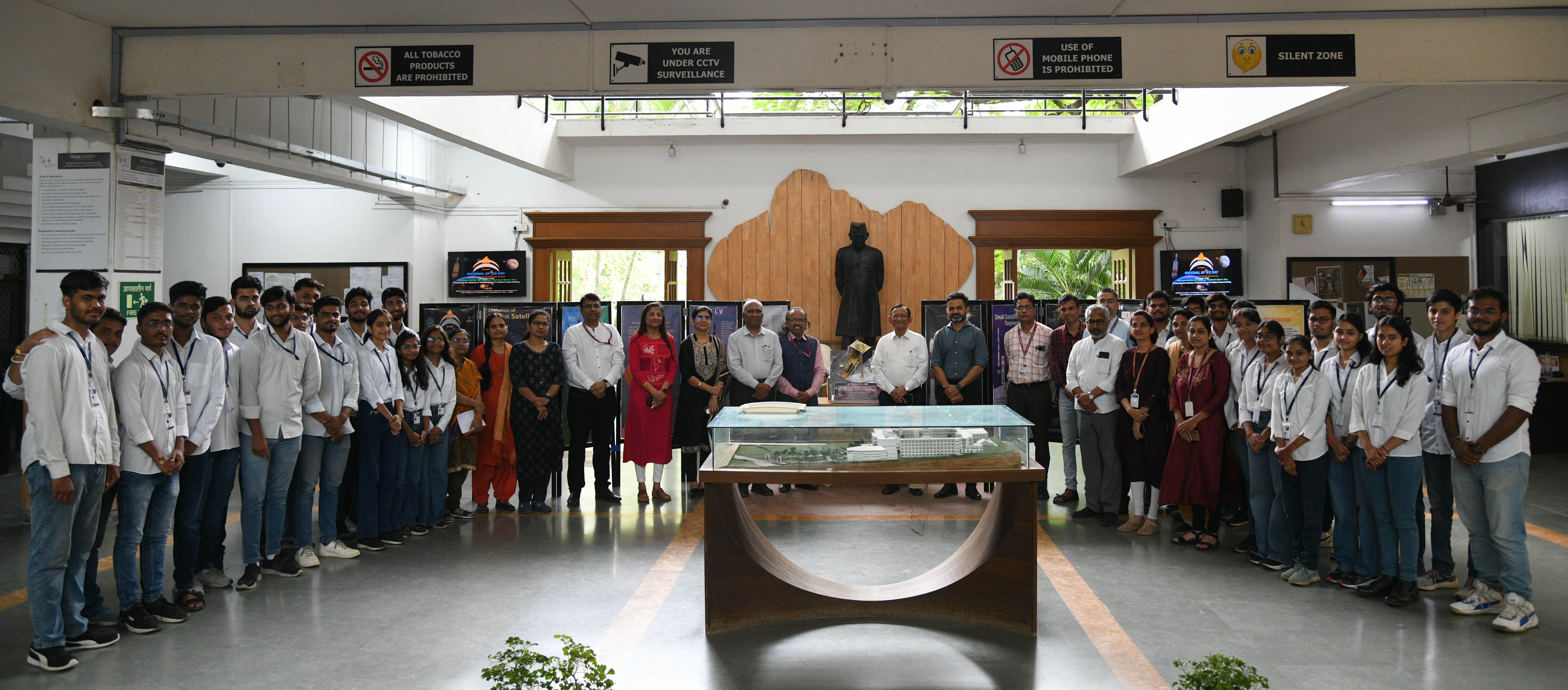 The first National Space Day was celebrated with enthusiasm at MGM University