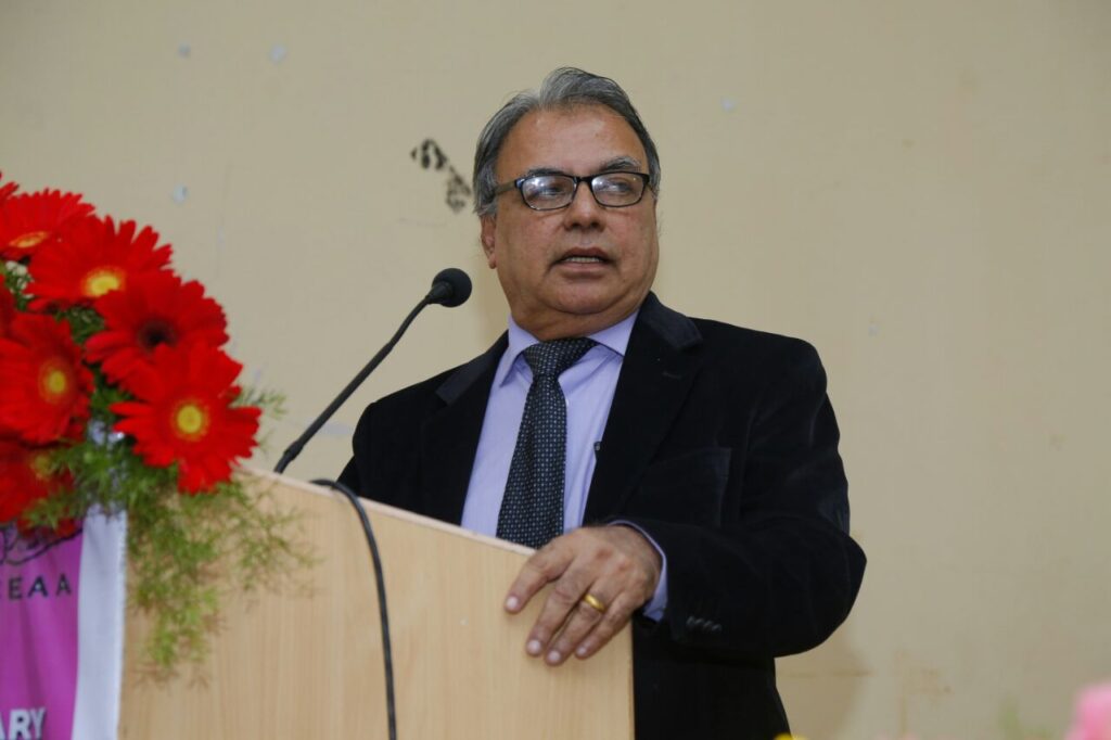 Vice Chancellor Dr Vijay Pandharipande