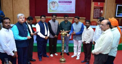 Inauguration of Anna Bhau Sathe Jayanti Utsav at 'srtm' University