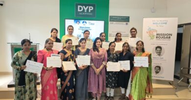 Imitation Jewelery workshop concluded at Dr DY Patil Engineering College