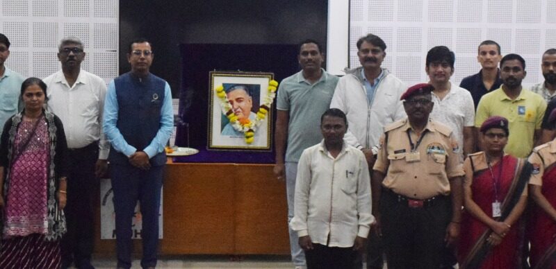 Kratisingh Nana Patil's birth anniversary was celebrated with enthusiasm in Maharashtra University of Health Sciences