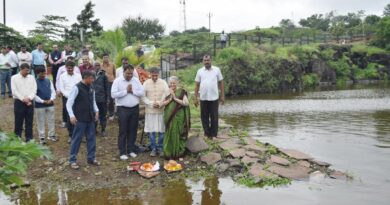 Jalpujan by Vice Chancellor of Maharashtra University of Health Sciences