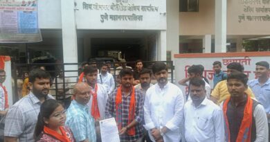 ABVP protest against the unfortunate death of students in the hostel of Pune Municipal Corporation