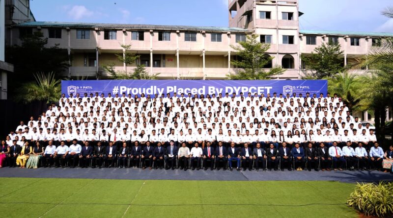 590 DY Patil Engineering Students Job in Reputed Company