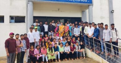 Reception and interaction ceremony of newly admitted students was held in Adarsh ​​Degree College