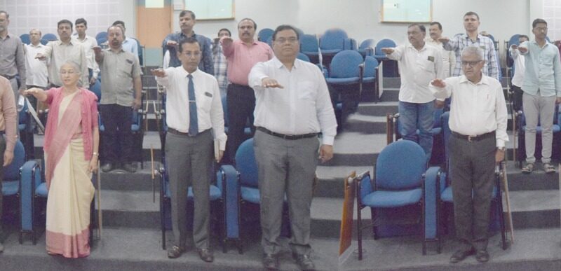 Oath under 'Nashmukt Bharat Abhiyan' initiative at University of Health Sciences