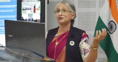 A lecture on 'Being a Teacher' was held at Arogya University on the occasion of Teacher's Day