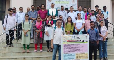 A mentoring program under the mmykpy Scheme was completed in Hindi University Wardha