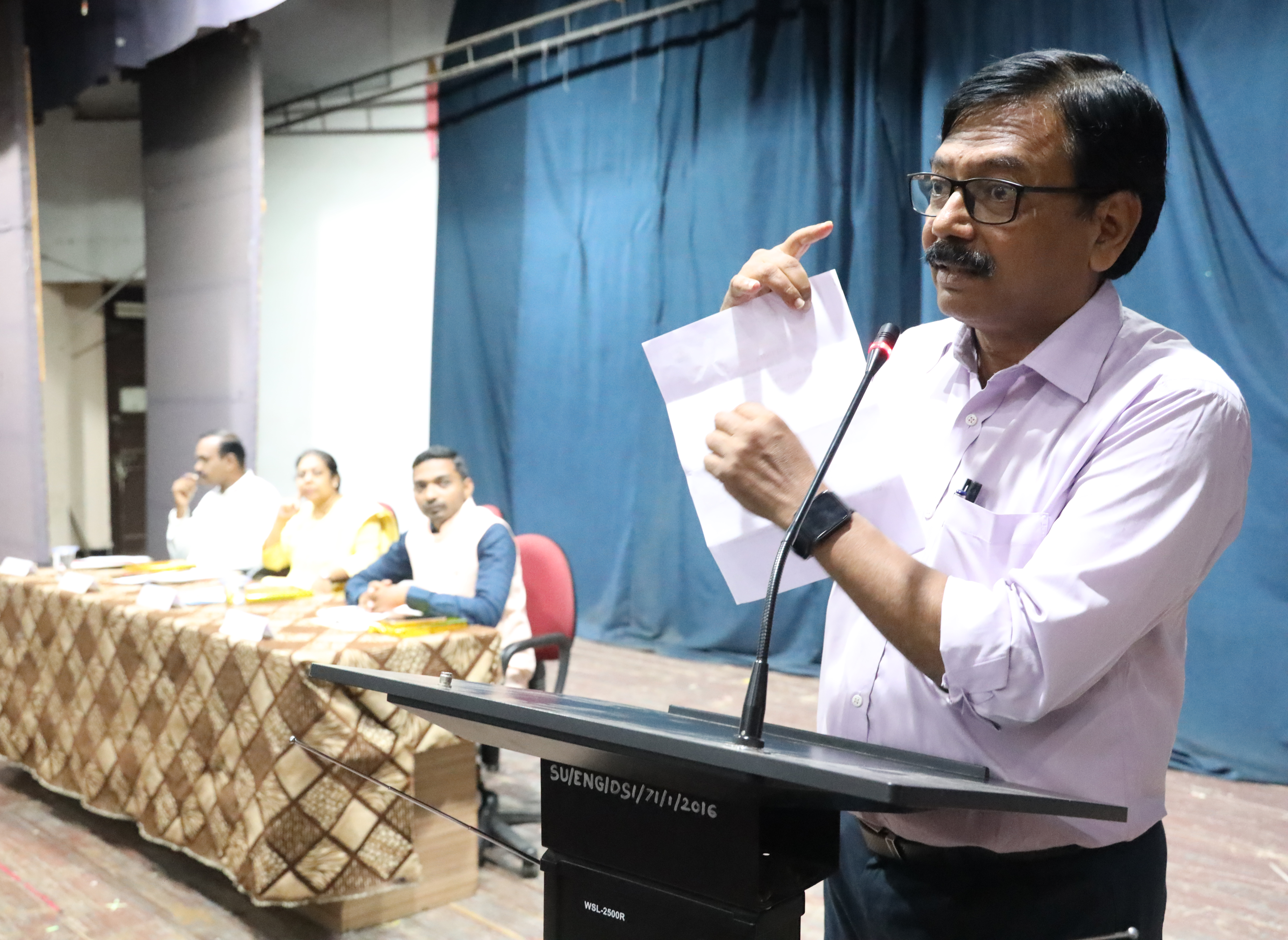 A workshop on YouTube Channel Construction, Employment was held at Shivaji University.