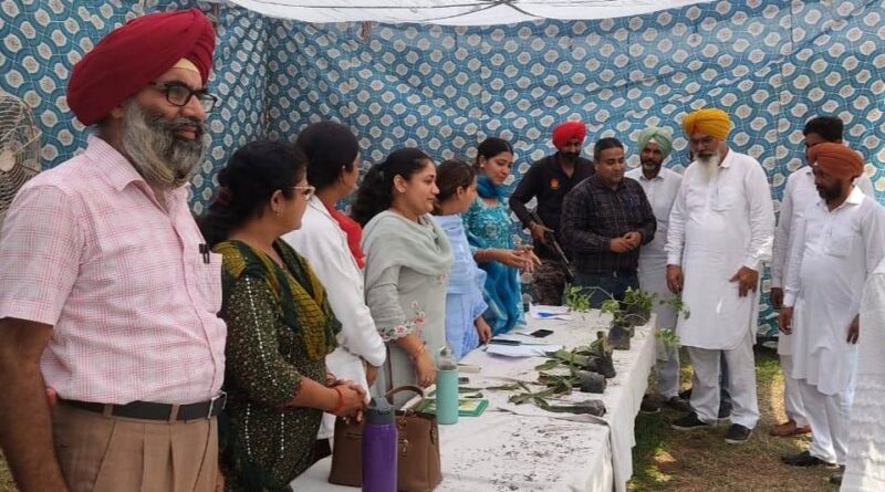 Baba Farid University of Health Sciences participated in Kisan Mela organized by Punjab Agricultural University