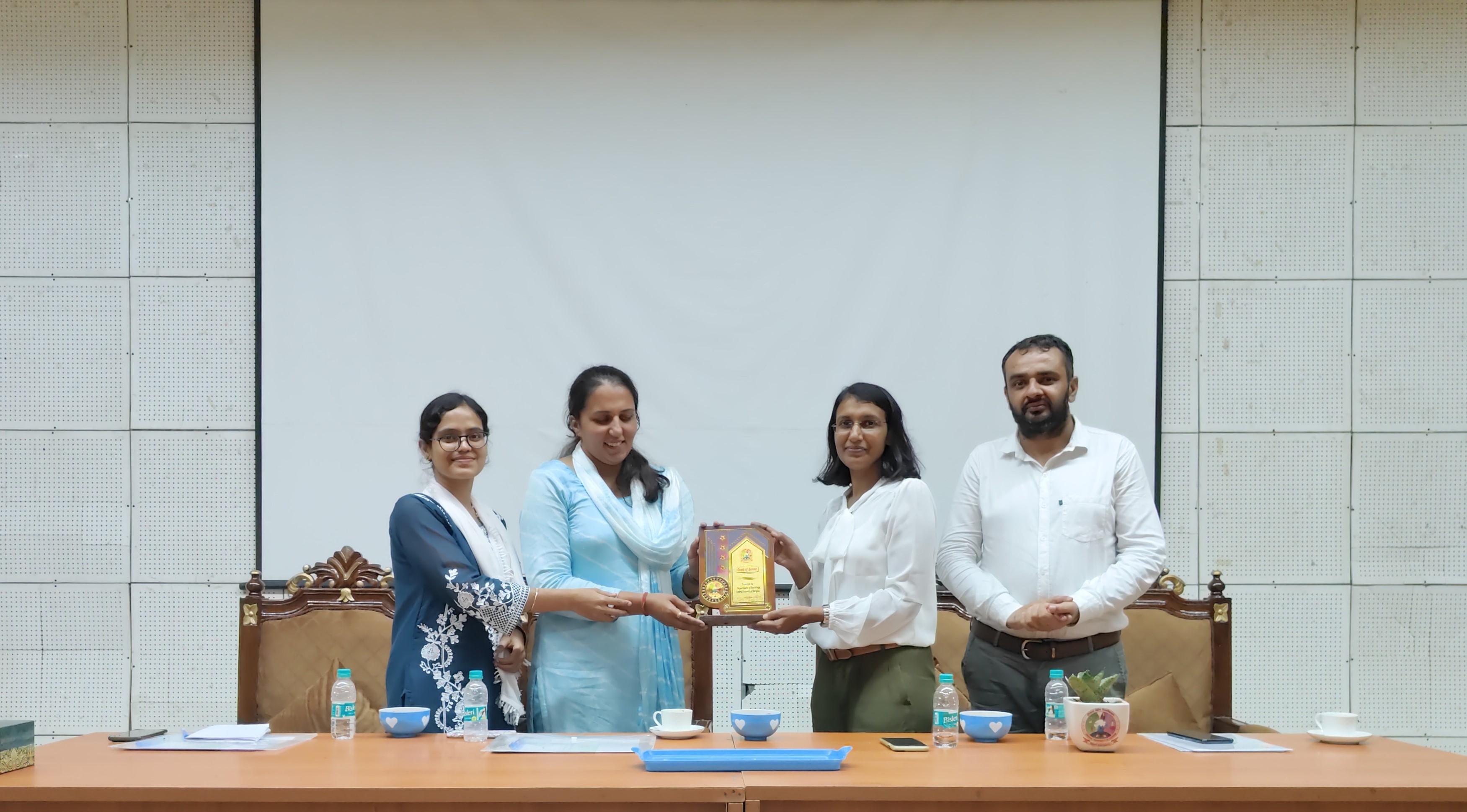 Concluding lecture series focused on entry into administrative services in Central University of Haryana