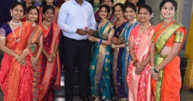 Dr DY Patil Polytechnic Gauri Geeta Competition concluded with enthusiasm