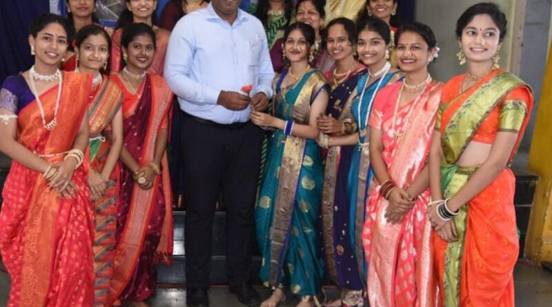 Dr DY Patil Polytechnic Gauri Geeta Competition concluded with enthusiasm