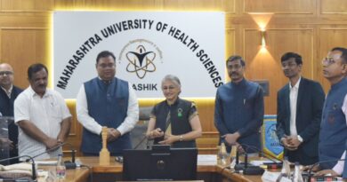 Inauguration of Website for International Symposium on Tribal Health by Maharashtra University of Health Sciences