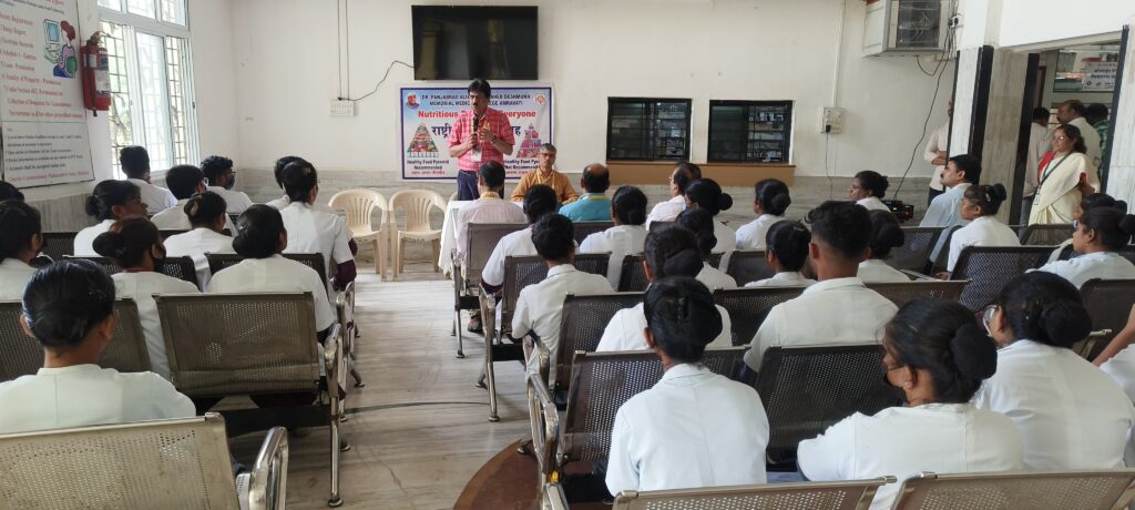 'National Nutrition Week' celebratory program concluded at Dr. Panjabrao Deshmukh Medical College