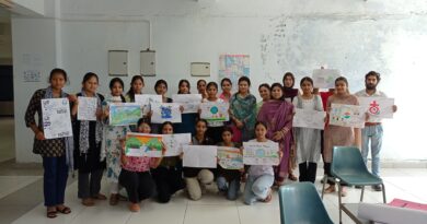 Organization of Inspirational Painting Competition at Indus International University