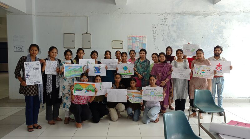 Organization of Inspirational Painting Competition at Indus International University