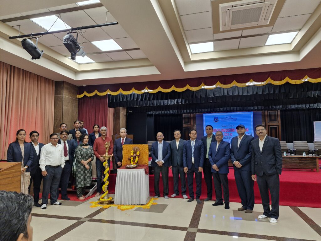 RC Patel autonomous engineering student induction program