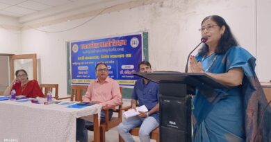 Rashtrasant Tukdoji Maharaj Nagpur University's Marathi Department concluded 'Kavya samwad, lecture session'