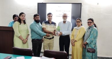 Specialist Lecture organized at Central University of Haryana