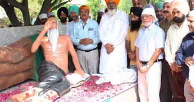 Sukhmani Sahib was recited at Baba Farid University to commemorate of Baba Farid