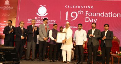 The 19th foundation day of Dr. DY Patil University was celebrated with enthusiasm