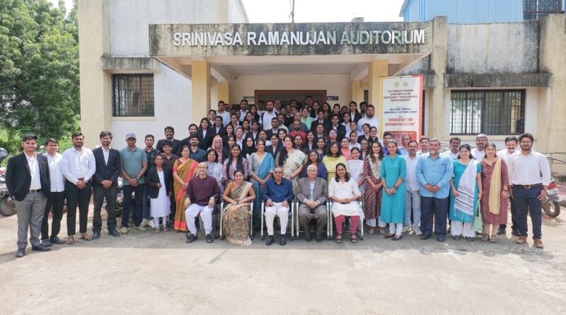 The Mother Teresa Lecture Series was held at the Department of Post Graduate Law, Nagpur University