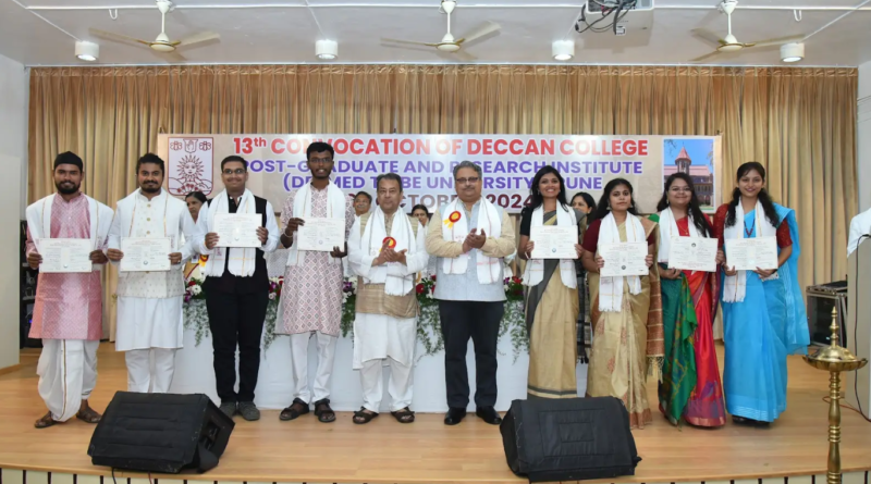 13th Convocation and 203rd Foundation Day Celebration of Deccan College Abhimat University