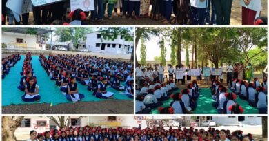 Sir J.J. group nursing college conducted Menstrual hygiene street drama