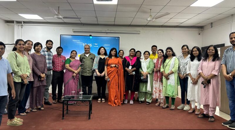 A lecture on Mantra of Stress Free Life was held at MGM University