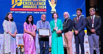 Central University of Haryana received the prestigious "University of the Year" award