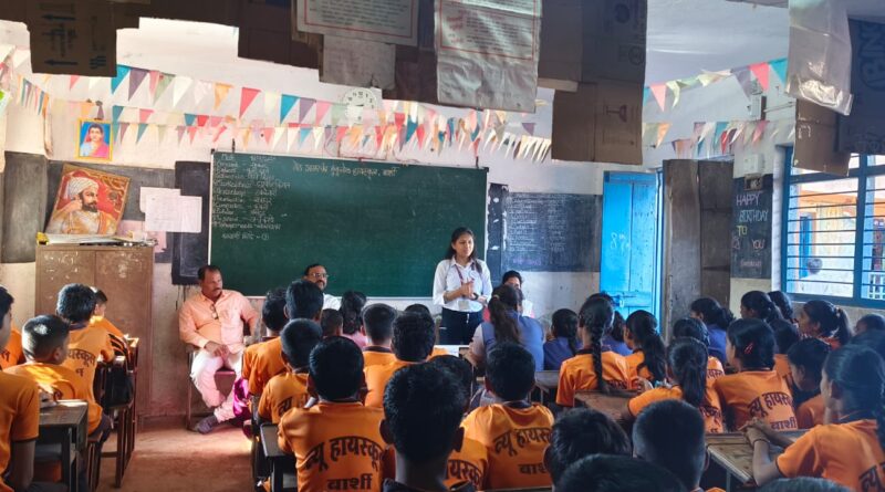 Cyber ​​Warriors of Solapur University conducted awareness campaign “Cyber ​​Shiksha for Cyber ​​Security” at Barshi